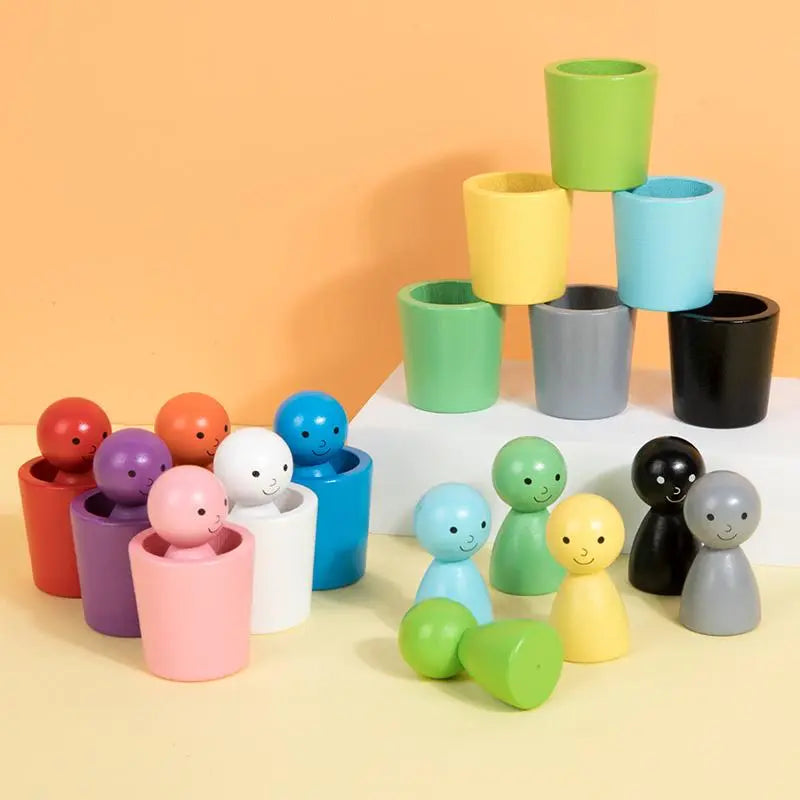 Colorful Stacking Cups Toy, 1 Set Mini Cute Building Blocks Toys for Color Recognition, Creative Stacking Toys for Birthday Gifts, Valentine'S Day Gift #TOP PICKS